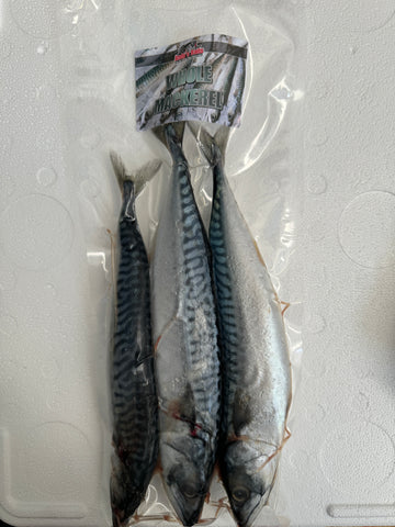 Whole Mackerel 3 Per Bag (Lower Grade)