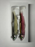 Fiiish Black Minnow - Sparkling Brown Double Combo - Search 18g - Size 3