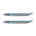 Fiiish Crazy Sand eel - Pearl Blue - Off Shore Double Combo 20g - Size 150