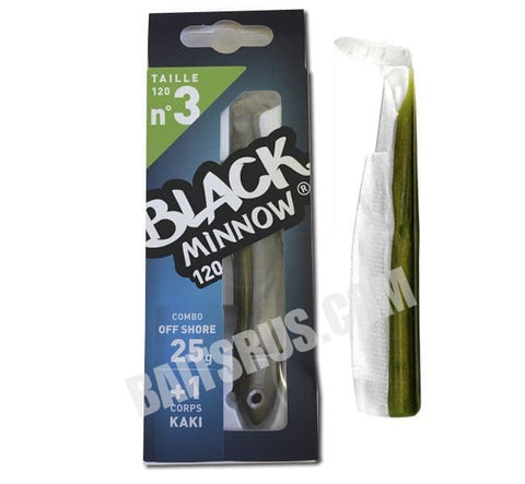 Fiiish Black Minnow - Khaki Combo Off Shore 25g - Size 3