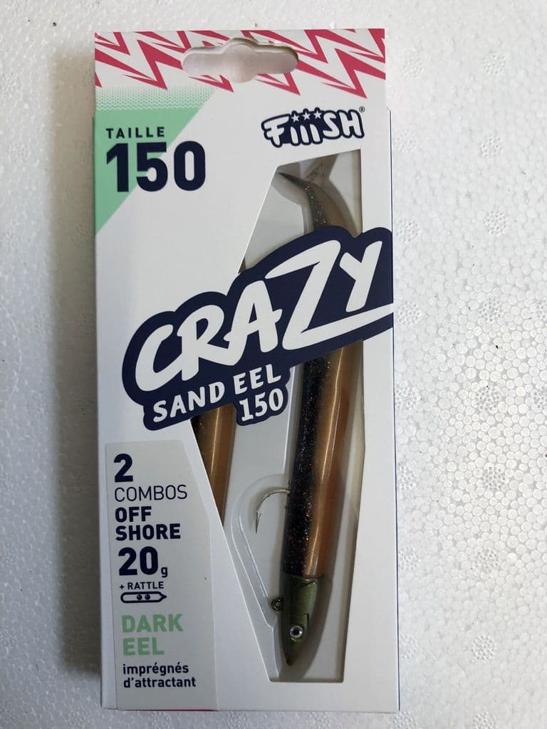 Fiiish Crazy Sand Eel 150 Combos - Esche Da Pesca Soft Baits 15cm 20g - Foto 4