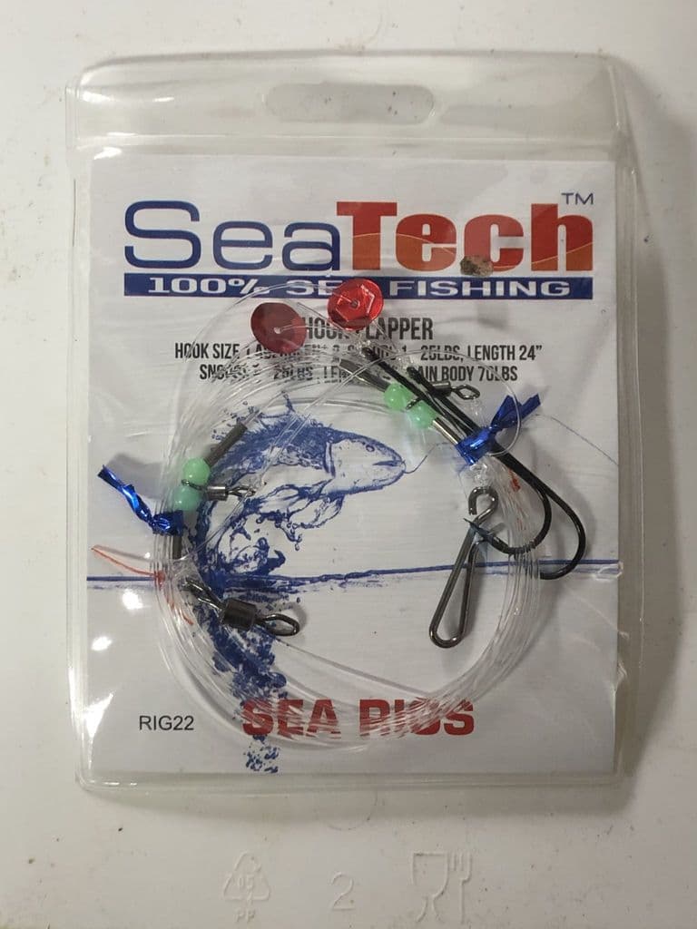 SeaTech 2 Hook Flapper Rig