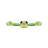 LIVETARGET - Ultimate Frog Stride Bait - Green/Yellow