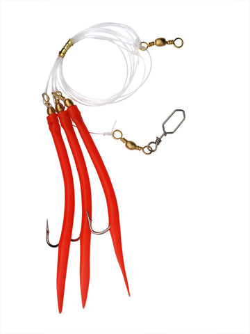 Shakespeare SALT Gummi Makk Rig 8/0 Red - Rigs