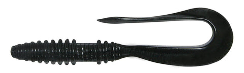 Keitech Mad Wag Mini 2.5" - #001S Black