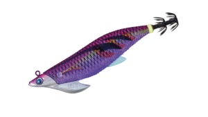 Major Craft Egizo Bait Feather Tip-Run - 3.0 - Keimura Red Purple  - Squid Jig