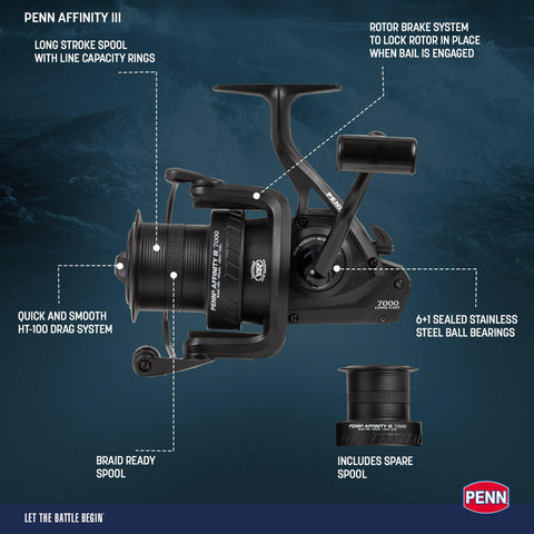 penn affinity 3000 spinning reel Penn Affinity® III Longcast Reel