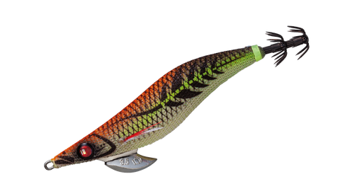 Major Craft Egizo Bait Feather ONPA Sonic (Rattle) - 3.5 - Clear Orange  - Squid Jig