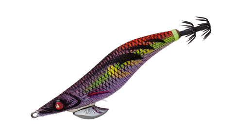 Major Craft Egizo Bait Feather ONPA Sonic (Rattle) - 2.5 - Keimura Gold Brown  - Squid Jig