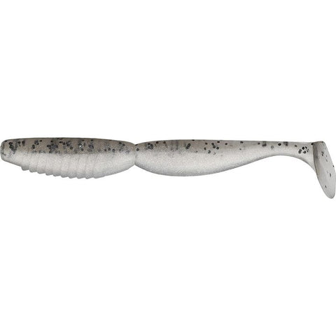 Megabass Super Spindle Worm 5" - Sparkle Silver