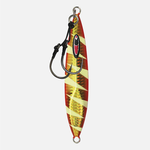 Sidewinder Odin Slow Pitch Jig - Orange/Gold