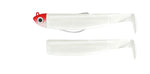 Fiiish Black Minnow - White Red Head Combo Shore 12g - Size 3