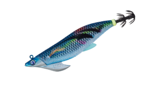 Major Craft Egizo Bait Feather Tip-Run - 3.0 - Blue Luminous Marble Blue - Squid Jig