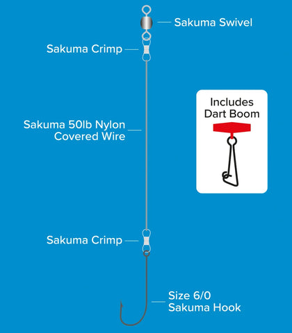Sakuma Hook To Wire Traces