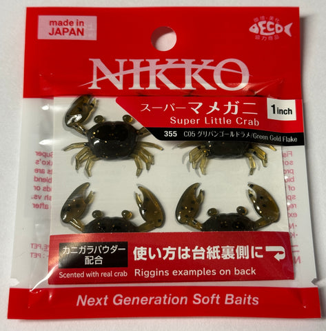 Nikko Super Little Crab - Green Gold Flake