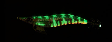 Savage Gear Squid Dealer - Green Shrimp  - 2.5"- Squid Jig