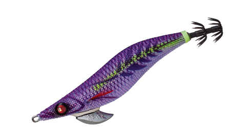 Major Craft Egizo Bait Feather ONPA Sonic (Rattle) - 3.0 - Keimura Purple - Squid Jig