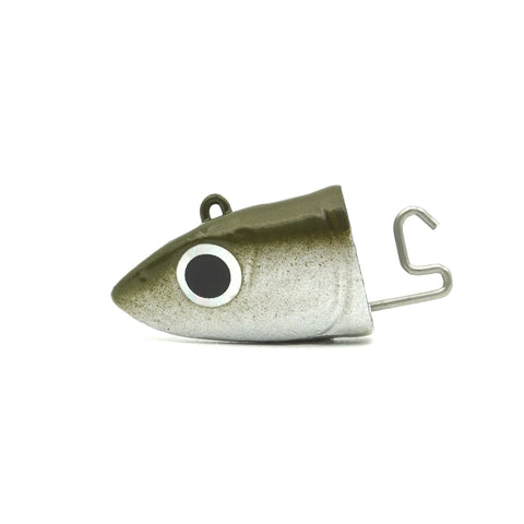 Fiiish Black Minnow - Jig Heads X Deep 20g Khaki - Size 2