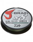 Daiwa J-Braid X8 - Dark Green - 300m