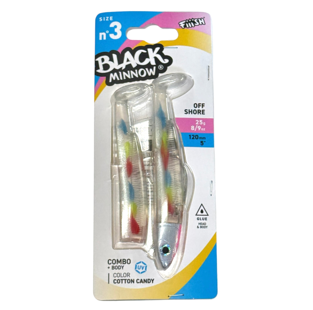 Fiiish Black Minnow - Cotton Candy Combo off Shore 25g
