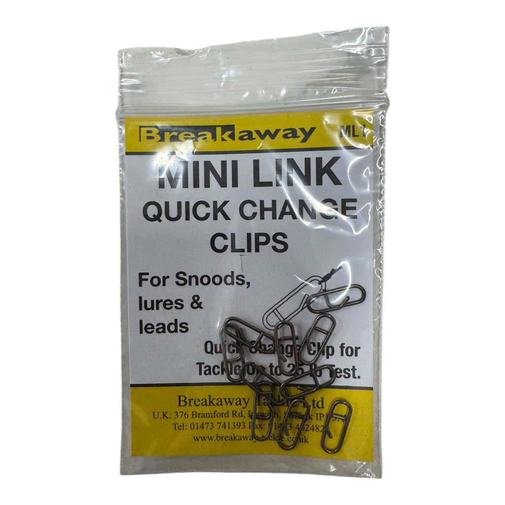 Breakaway Mini Link Quick Change Clips – Baits'R'Us