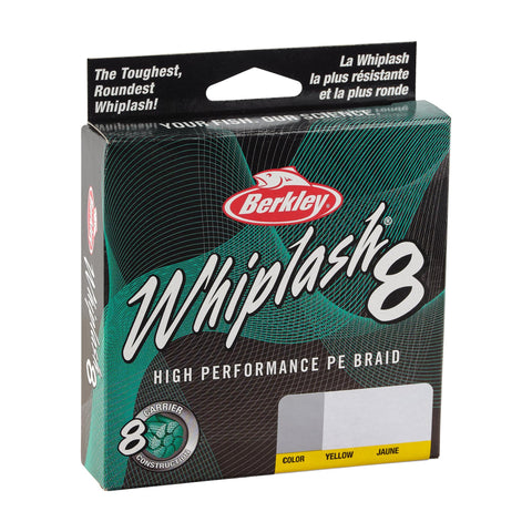 Berkley Whiplash 8 Braid - 150m - Yellow