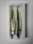 Fiiish Black Minnow - Khaki & Ghost Minnow Double Combo - Offshore 25g - Size 3