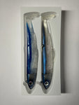 Fiiish Black Minnow - Blue/ Electric Blue Double Combo - Off Shore 25g - Size 3