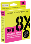 Sufix SFX 8x Carrier Braid - Lo Vis Green -150 YDS