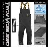 New! Vass 220 Lined Winter Bib & Brace W/Knee - Black