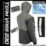 Vass 230 Winter Lined Waterproof Smock - Grey/Black
