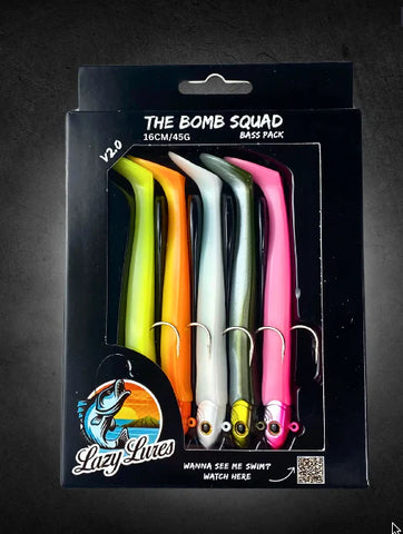 Lazy Lures Bomb Squad The OG Multipack