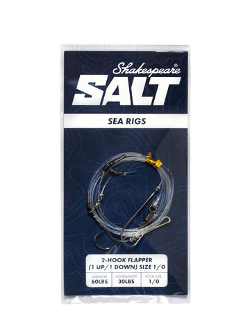 Shakespeare SALT 2-Hook Flapper 1 up/1 down size 1/0 - Rigs