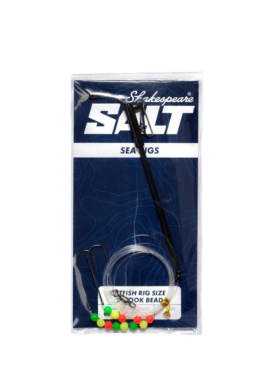Flatfish Rigs Shakespeare SALT Flatfish Rig size 1 2-Hook Bead - Rigs – Baits'R'Us
