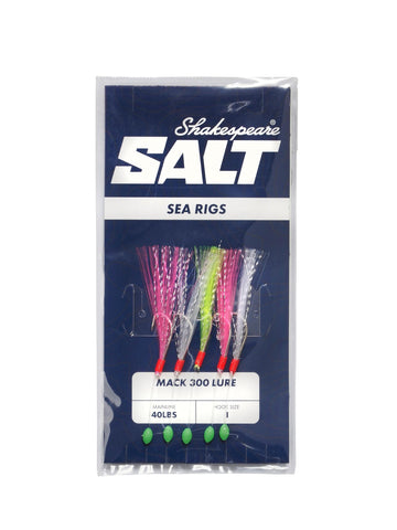 Shakespeare SALT Mack 300 Lure - Rigs/Feathers