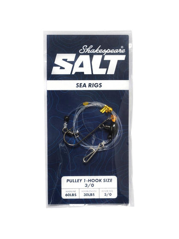 Shakespeare SALT Pulley 1-Hook 3/0 - Rigs