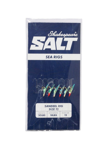 Shakespeare SALT Sandeel Rig size 12 - Rigs/Feathers