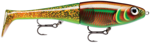 Rapala X-Rap Peto - Green Motoroil UV - 14 cm