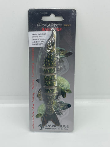 Hawkridge Clone Dynamic Series - Classic Pike 5" - Pike Lures - Baby Pike