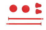 Fox Rage Predator Deadbait Kebab Kits - Red