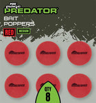 Fox Rage Predator Bait Poppers - Red