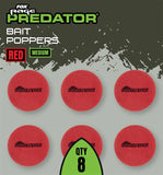 Fox Rage Predator Bait Poppers - Red