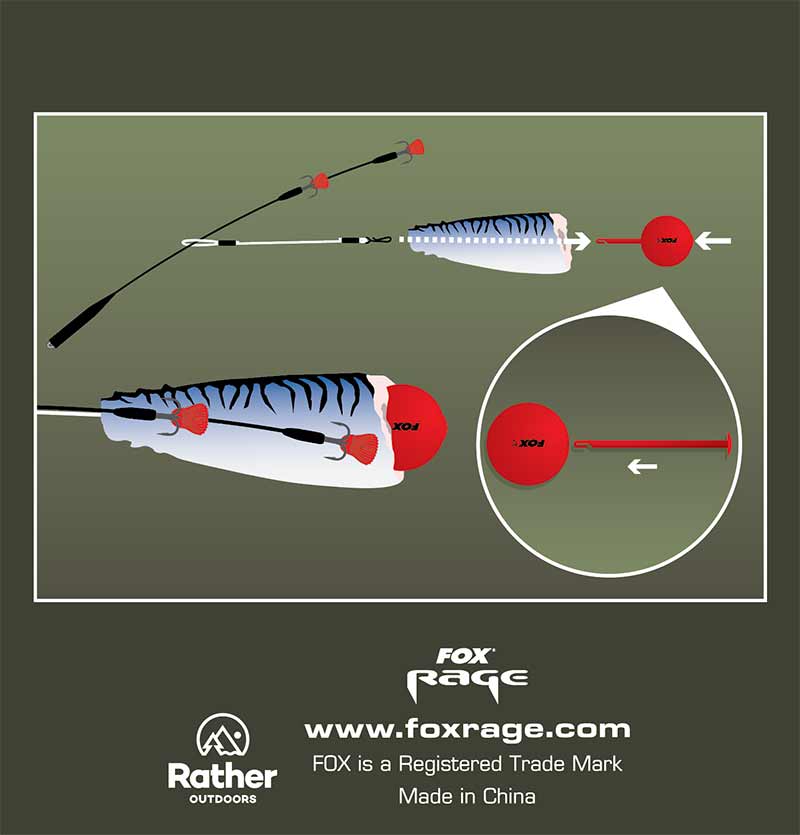 Fox Rage Predator Bait Poppers - Red – Baits'R'Us