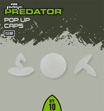 Fox Rage Predator Pop-Up Caps - White