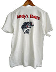 Andy's Baits T-Shirt White