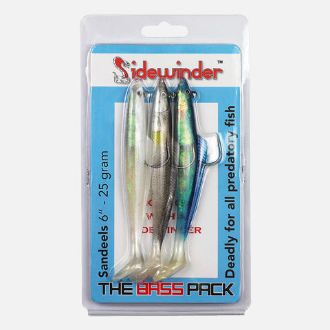 Sidewinder Bass Pack Sandeels