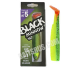 Fiiish Black Minnow - Green Orange Combo Shallow 15g - Size 5