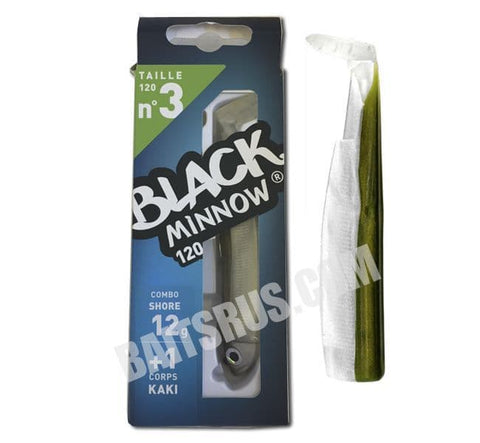 Fiiish Black Minnow - Khaki Combo Shore 12g - Size 3