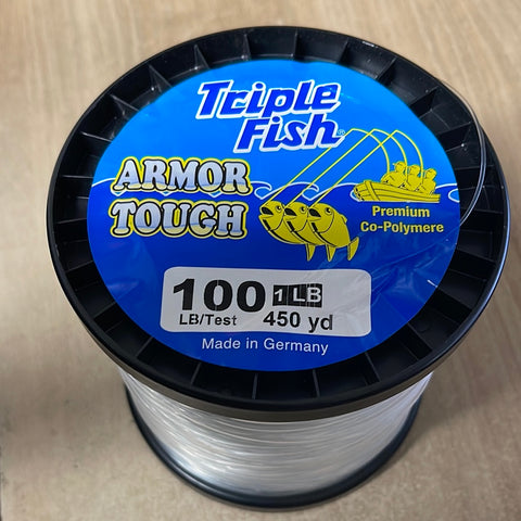 Triple Fish - Armor tough Heavy Clear Line Spool