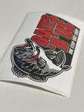 Baits'R'Us Tackle Box Sticker